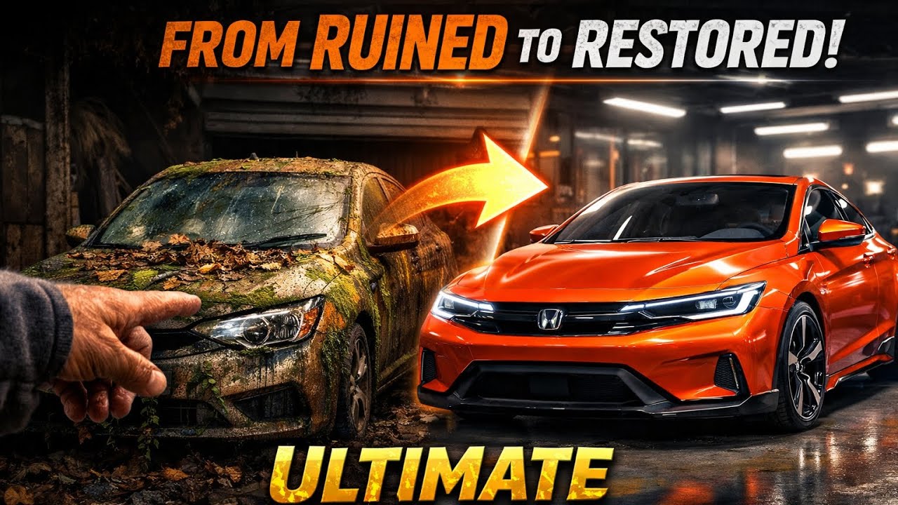 Old Toyota Car Transformation into 2026 Model | Full RestorationOld Toyota to Brand New 2026 Model 