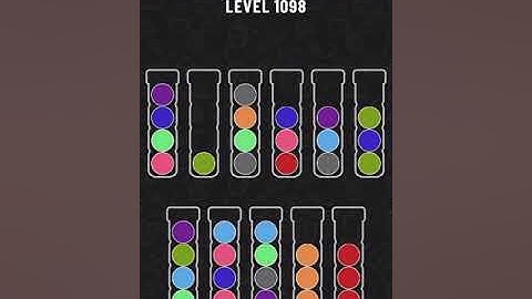 【Ball Sort Puzzle】Level.1098