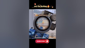 Quick 1v2 in Scrims🔥 | #bgmi #gaming #shorts