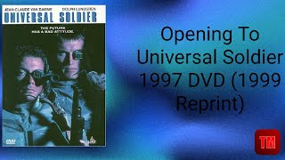 Opening To Universal Soldier 1997 DVD (1999 Reprint)