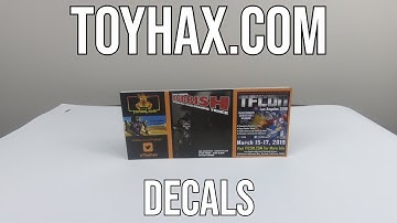 Transformers Decals from Toyhax.com