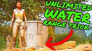 UNLIMITED WATER RANGE TRICK in Ark Survival Ascended! Water System Rework