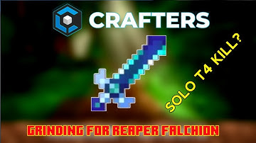 ep110 grinding for reaper falchion in craftersmc | reaper falchion in craftersmc | money  craftersmc