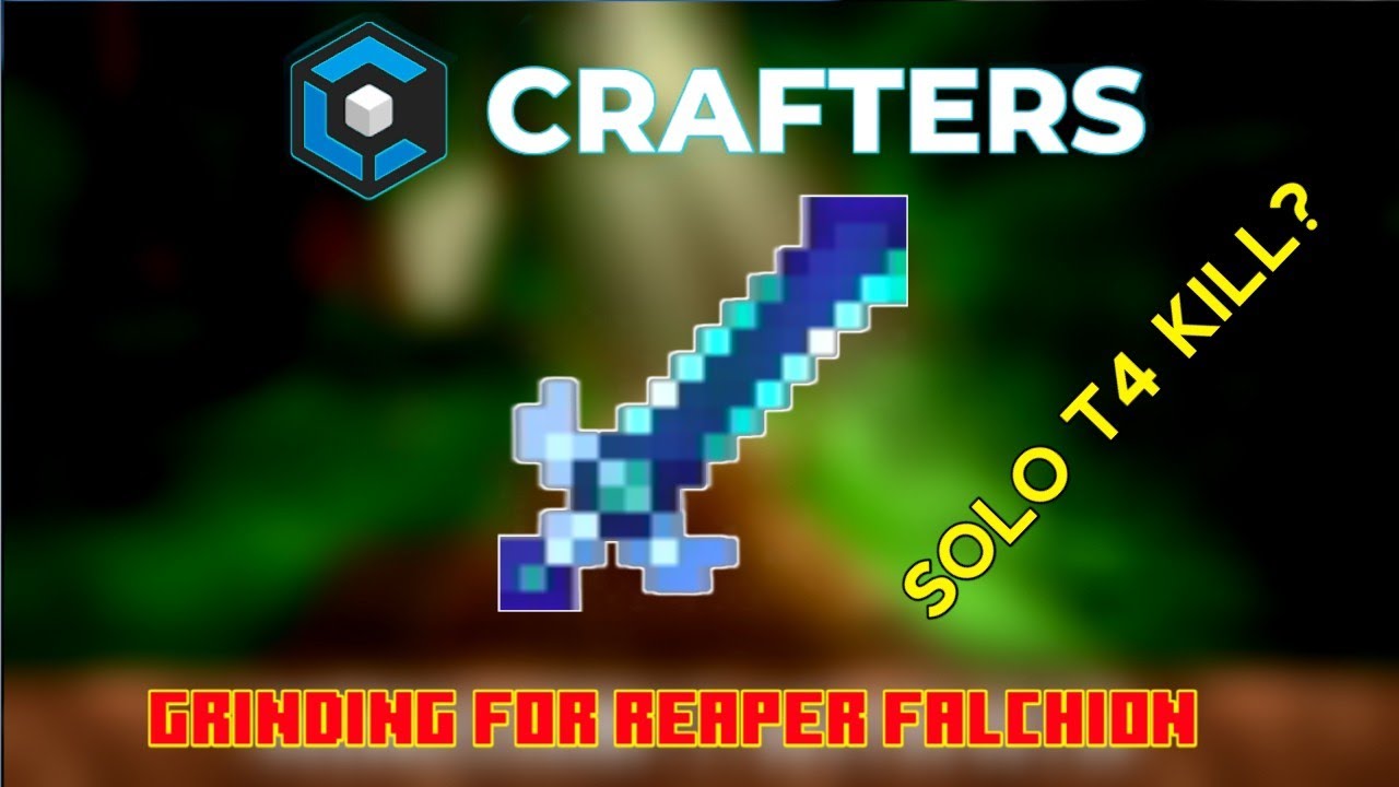 ep110 grinding for reaper falchion in craftersmc reaper falchion in