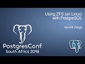 Using ZFS (on Linux) with PostgreSQL