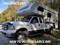 Lance 980 Truck Camper Take A Tour