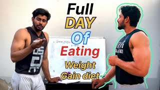 Full Day of eating weight gain diet plan ✅ 15 kg weight gain