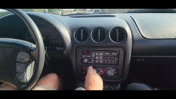 1994 Pontiac Firebird driving video