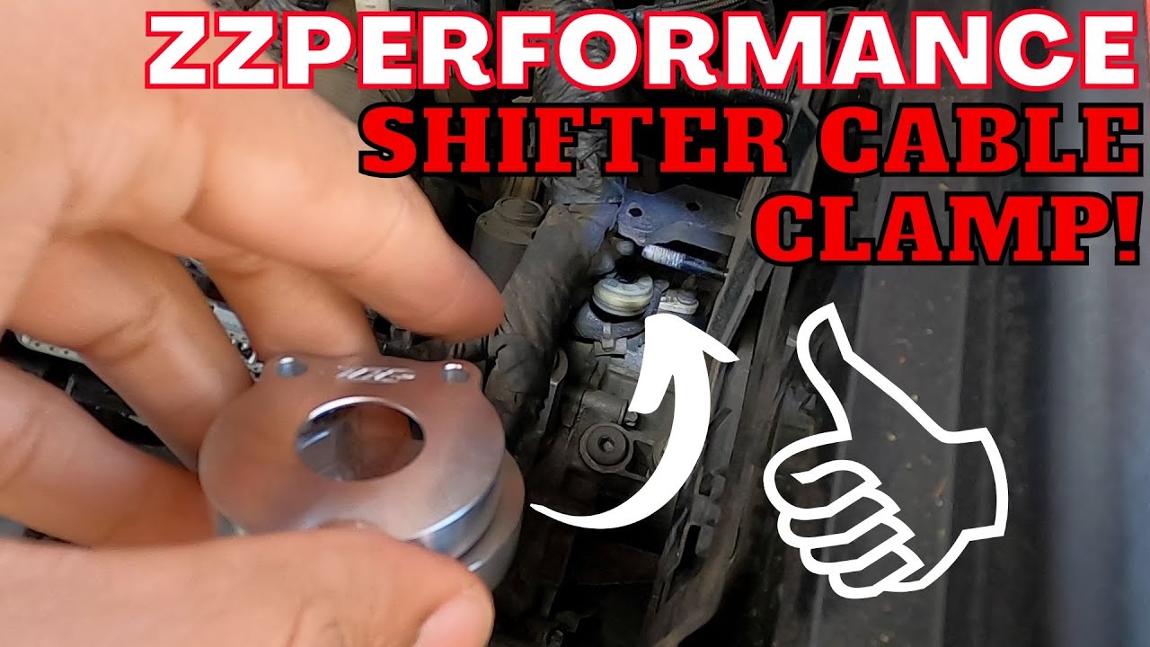 HOW TO INSTALL ZZP SHIFTER CABLE CLAMP ON 6spd CHEVROLET SONIC