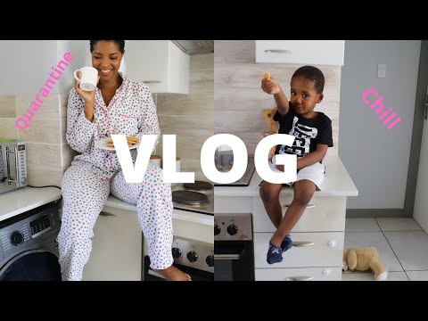 VLOG- Quarantine n Chill With Me| Behind The Scenes, Cleaning, Mom Life