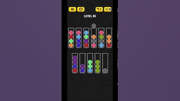 Ball sort puzzle level 85