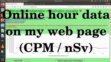 AVR Geiger Muller counter