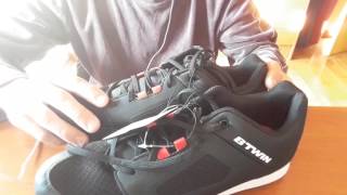 Nuevas zapatillas BTWIN 100 - YouTube