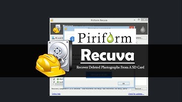Recuva: Recover Deleted Photographs From A SD Card