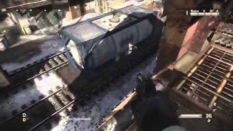 Call Of Duty Ghost  Glitches On Freight Good Infected Spot   Tutorial