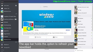 First impression: Official Facebook app of Windows 8.1/RT/8.1 - Hands on and Pros & Cons