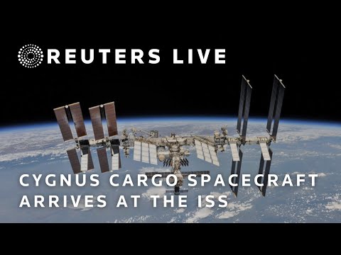 LIVE: Cygnus cargo spacecraft arrives at the ISS