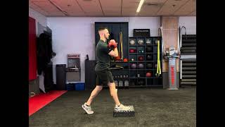 FFE Split Squat 1-arm Front Rack (Ipsilateral)