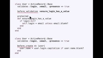ROR Lab 6: Active Record Validations and Callbacks 2