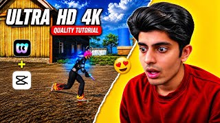 Free Fire 4K Quality Tutorial In Capcut 🔥 | Complete CapCut 4K Editing Tutorial screenshot 4