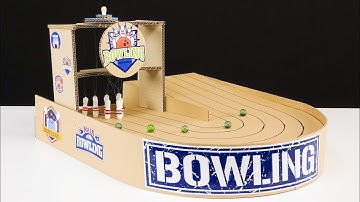 How to Make Simple Bowling | Board Game for Friends 2.0