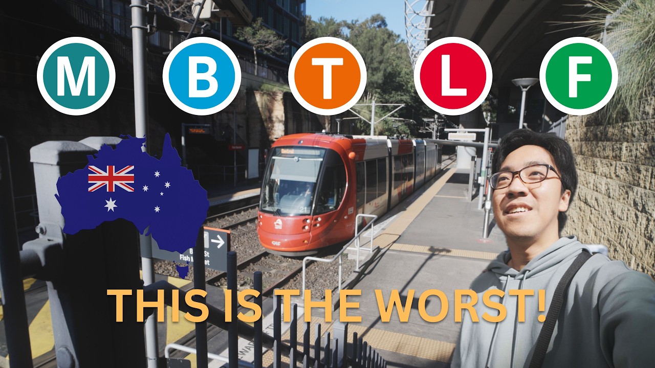 Getting Around In Australia Is Easy | Sydney’s Public Transport Explained 🇦🇺