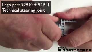 caster wheel with lego #92911