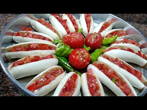 البتنجان لا تسلقيه ولا تقليه بالدقه احشيه وفى الصينيه رصييه