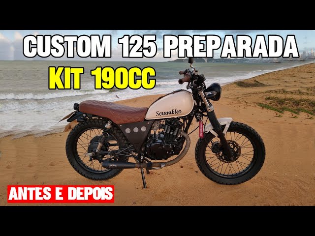 Suzuki Intruder 125 - GN125 - Bobber - Customizada pela Hot Silveira  Customs Juiz de Fora/MG Brasil