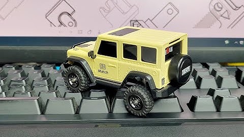 LDARC X43 Crawler desktop off roader 1/43 simulation Full time 4WD Remote control RC car