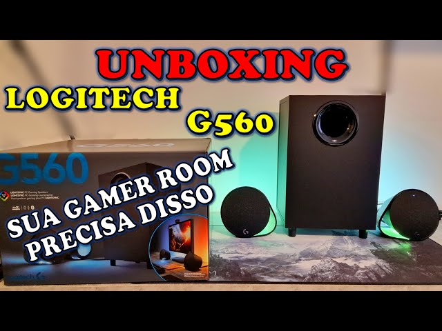 Logitech G560 Lightsync Speakers Unboxing 