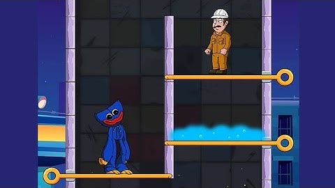 Huggy Time-Pull the pin gameplay level