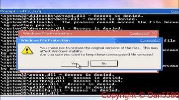 Destroying Windows Whistler Pro build 2410