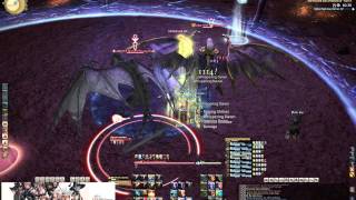 [FF14] The Second Coil of Bahamut Turn 4 (Turn 9) - One Tank Strat [大迷宮バハムート侵攻編4層]