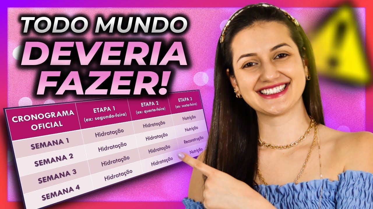O que é Cronograma Capilar? ENTENDA DE UMA VEZ!