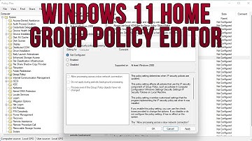 Edit Group Policy in Windows 11 Home with Policy Plus