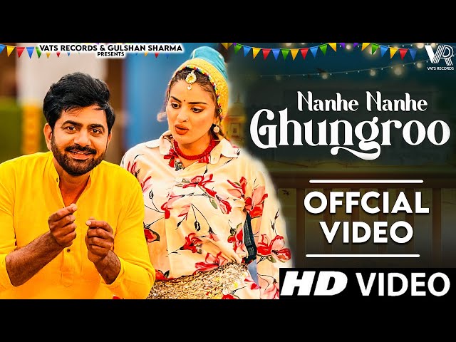 Nanhe Nanhe Ghungroo (Official Video) Uttar Kumar & Divyanka | New Haryanvi Songs Haryanavi 2024 class=
