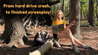I wrote a screenplay! From a hard drive crash, to a film festival reading.