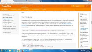 Mnist tutorial on tensorflow on jupyter notebook on anaconda