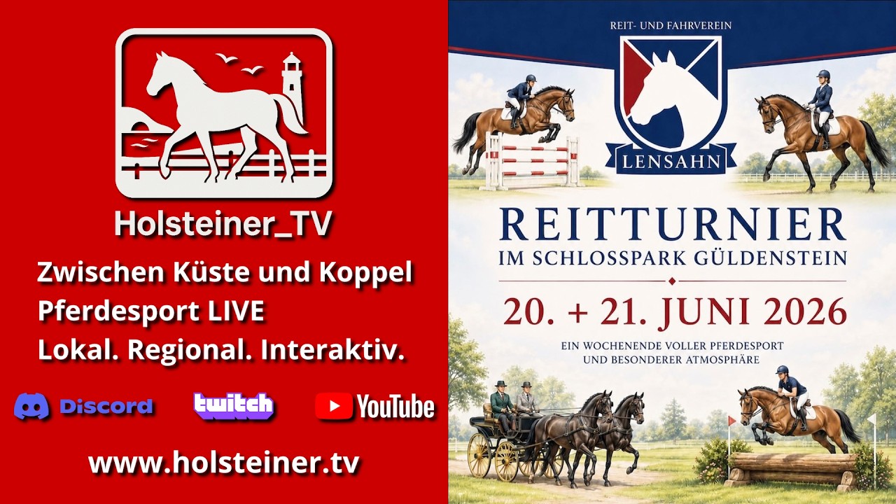 Sa. 20.06.2026 | Gut Güldenstein Reit- & Fahrturnier DRESSUR |  Reit- und Fahrverein Lensahn e.V.