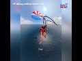 Magpinsang takot sa parasailing, napagkamalang nag-e-enjoy sa taas | GMA News Feed
