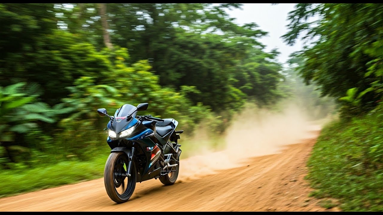 Finally Riding New Yamaha R15 V4 OBD 2 BS 7 Racing blue #automobile ...