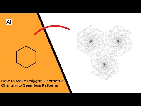 How to Make Polygon Geometric Charts into Seamless Patterns in Illustrator