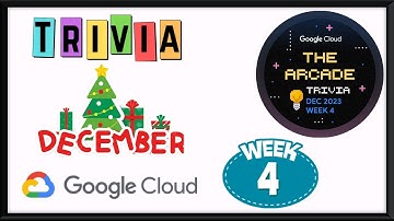 Qwiklabs Trivia December 2023 Week 4 Quiz Answers