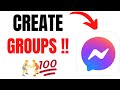 How to Create a Group on Facebook Messenger