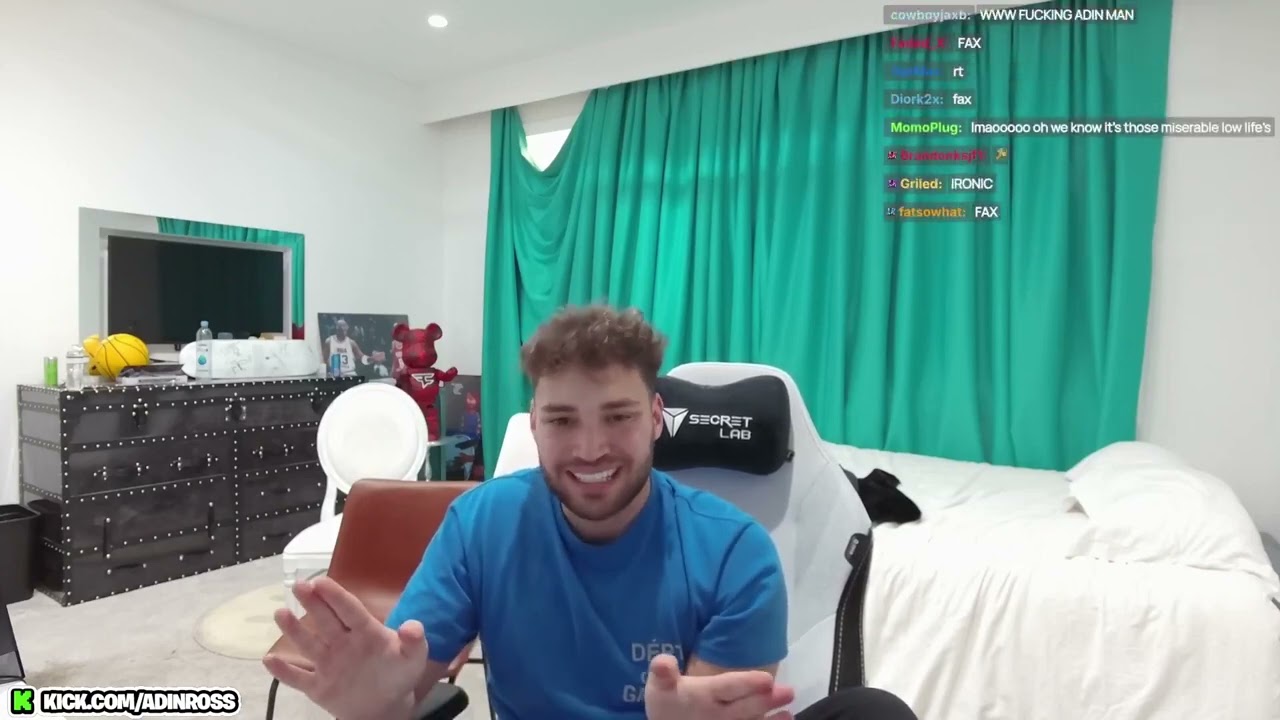 Adin Ross doubles down on his take of Doechii being disrespectful after seeing the way she treated