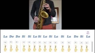 Tuto Saxophone - Dance Monkey : Mélodies simplifiées, à vous de jouer !