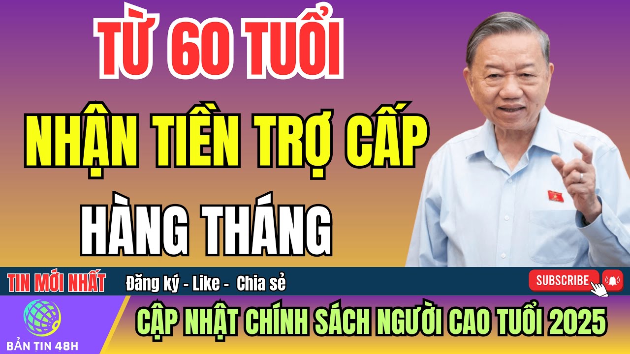 Từ 60 Tuổi Được Nhận Trợ Cấp Văn Bản Pháp Luật Mới Gây Nhiều Tranh Cãi! Bản Tin 48h
