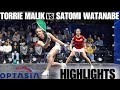 Satomi Watanabe vs Torrie Malik | Optasia Championships Round 2 Highlights