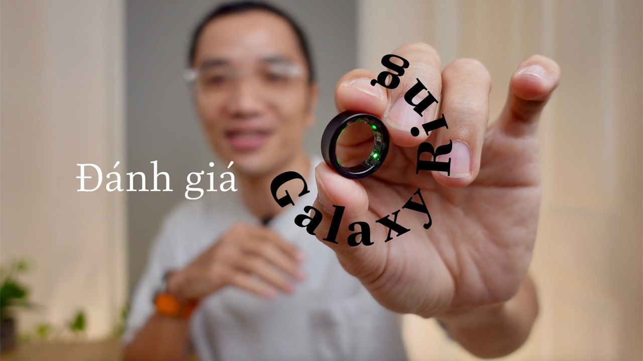Samsung Galaxy Ring nhẫn thông minh theo dõi sức khỏe tích hợp Galaxy AI